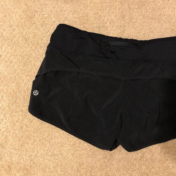 Lululemon Black Running Shorts - Picture 3 of 4